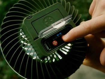 VENTILATOR CU LAMPA DELPHIN VENTIX 4400 MAH - Img 7