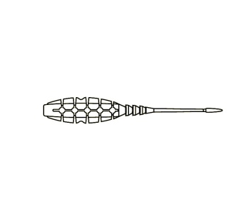 VIERME MUSTAD AJI MICRO NAF 5CM CLEAR RAINBOW GLITTER 10BUC / PL - Img 3
