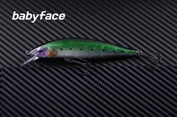 VOBLER BABYFACE M100SR-SP 100MM 13.5GR 12 PEARL WHITE SILVER FLAKE