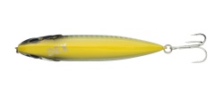 VOBLER BERKLEY DEX MULLET WALKER 9CM / 12.9G WHITE CHARTREUSE