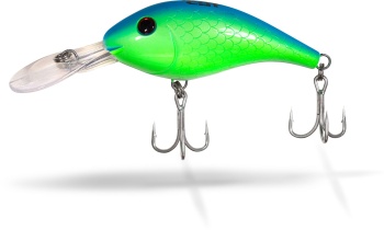 VOBLER BLACK CAT 25G 12CM BABY CRANKER SPECIAL GREEN