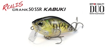 VOBLER DUO REALIS CRANK 50SSR KABUKI 5CM 8.5GR ACC3355 VIVID CHART - Img 2