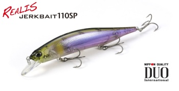VOBLER DUO REALIS JERKBAIT 110SP 11CM 16.2GR ACC3338 DRAGON FRUIT TIGER - Img 2