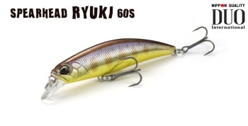 VOBLER DUO SPEARHEAD RYUKI 60S SW 6CM 6.5GR ACC0170 PEARL CHART OB II - Img 2