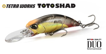 VOBLER DUO TETRA WORKS TOTOSHAD 4.8CM 4.5GR CCC0075 LEMON BOOST - Img 2