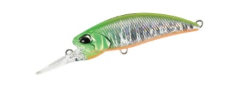 VOBLER DUO TETRA WORKS TOTOSHAD 4.8CM 4.5GR CPA0601 LIME HEAD CHART OB