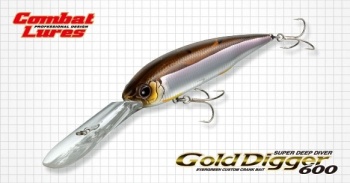 VOBLER EVERGREEN GOLD DIGGER 600 11.0CM 32.5GR 50 BABY GILL - Img 2