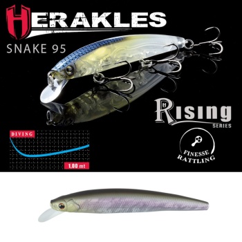 VOBLER HERAKLES SNAKE 95F 9.5cm 8.8gr Matt Sunny