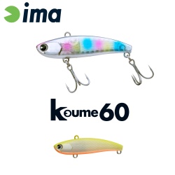 VOBLER IMA KOUME VIBRATION 60 60MM 11GR 102 CHART BACK PEARL