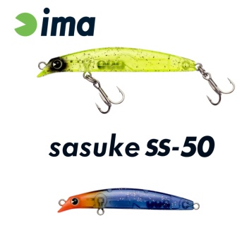 VOBLER IMA SASUKE SS-50 50MM 1.7GR 012 ORANGE HEAD COLA