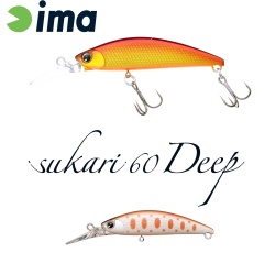 VOBLER IMA SUKARI 60 DEEP 60MM 8GR 020 PEARL OFF WHITE