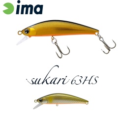 VOBLER IMA SUKARI 63HS 63MM 8GR 010 ORANGE BELLY AYU