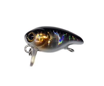 VOBLER JACKALL AREA MAN CRANK DAD 2,8CM/2G HL SILVER&BLACK