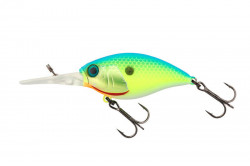 VOBLER JACKALL BLOCK RIPPER 48MR 4.8CM 8.5G BLUEBACK CHARTREUSE