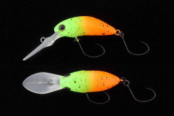 VOBLER JACKALL PRIKKEY 3.0CM 1.6G TK GLOW