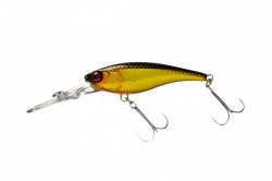 VOBLER JACKALL SOUL SHAD 62DDR SP 6.2CM 6.8G HL GOLD & BLACK