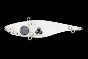 VOBLER JACKALL TN SLIM 8 8CM 12G PEARL AYU - Img 2
