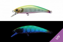 VOBLER JACKALL TRICOROLL RYUSHIN 53HW 5.3CM / 4.6G PARALLEL CHARTREUSE