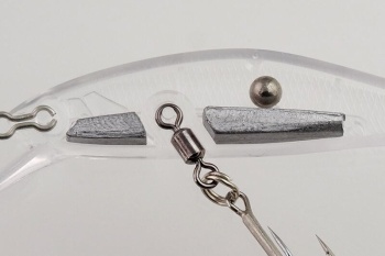 VOBLER JACKALL TRICOROLL RYUSHIN KNOCKER 63HW 6.3CM / 7.6G GOLD AYU - Img 2