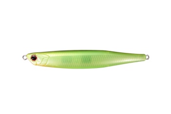 VOBLER OSP BENT MINNOW 76F 76mm 4.3gr G35 Ghost Lime Chart