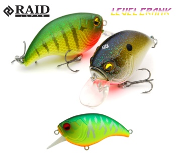VOBLER RAID LEVEL CRANK 51MM 10.5GR 002 MAT TIGER
