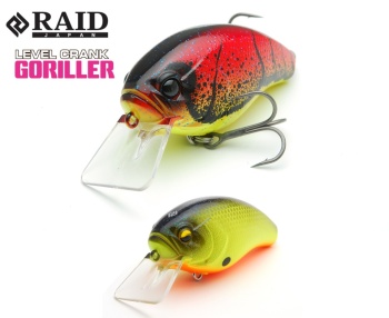 VOBLER RAID LEVEL CRANK GORILLER 66MM 17.5GR 003 NEON BACK CHART