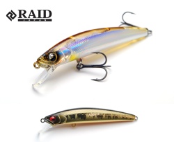 VOBLER RAID LEVEL MINNOW QUIK72 72MM 5.2GR 008 REAL KINKURO