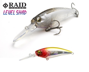 VOBLER RAID LEVEL SHAD 50.3MM 4.3GR SU 028 CLOWN