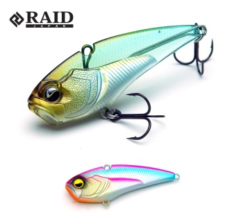 VOBLER RAID LEVEL VIB BOOST HEAVY 18GR 60MM 003 PINK BACK