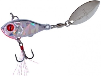 VOBLER SENSAS GUNKI SHOCKER VIB 14 WHITE HOLO