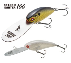 VOBLER TIEMCO CRANKIE DARTER 100 F 70MM 13GR CULOARE 04 BRILLIANT PERL