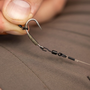 AGRAFA CU ANOU AVID CARP OUTLINE RONNIE SWIVEL NR.11 10BUC/PLIC - Img 2