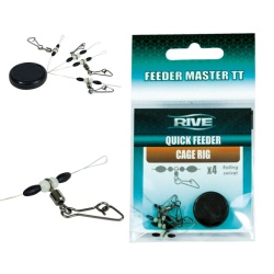 AGRAFA FEEDER RIVE QUICK CAGE-RIG 4BUC