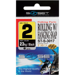 AGRAFA VARTEJ SUNSET ST-S-3017 NO.10 5KG ROLLING HANGING SNAP