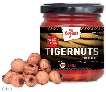 ALUNE TIGRATE CARP ZOOM TIGERNUTS 220ML 125GR GARLIC - USTUROI