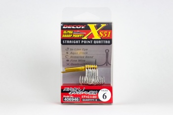 ANCORA DECOY QUATTRO X-S51 NR.4 6BUC/PLIC