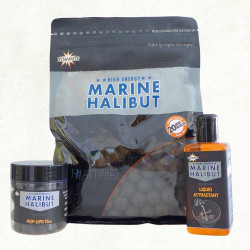 BOILIES DYNAMITE BAITS MARINE HALIBUT BOILIES 15MM 1,8KG