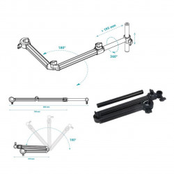 BRAT FEEDER ARM RIVE COMPACT PENTRU SCAUN MODULAR D36 41-89.5CM