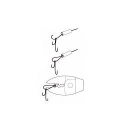 BRIDA SINGLE MUSTAD 1.2MM 50BUC / PL