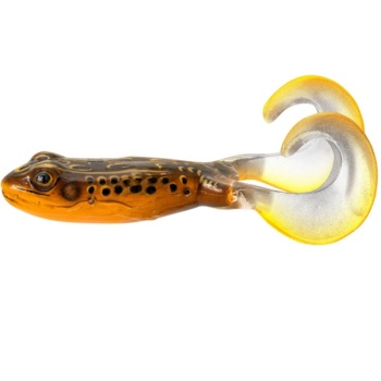 BROASCA LIVE TARGET FREESTYLE FROG 9CM 524 FIRE TIP ORANGE