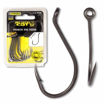 CARLIG BLACK CAT NO.6/0 POWER RIG HOOK DG COATING - Img 2