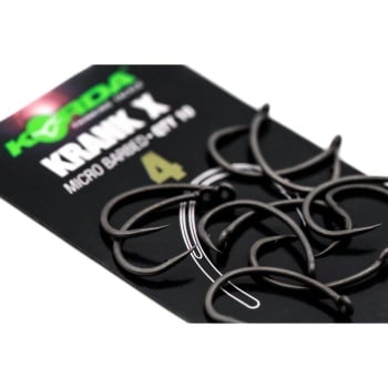 CARLIG KORDA ESSENTIALS KRANK X BARBED NR.4 10BUC/PL - Img 2