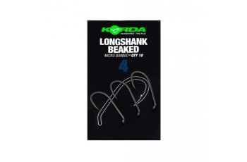 CARLIG KORDA LONG SHANK BEAKED NR.6 10B/PL - Img 2