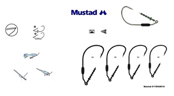 CARLIG MUSTAD OFFSET LESTATPOWER LOCK PLUS NR 4/0 3BUC/PL