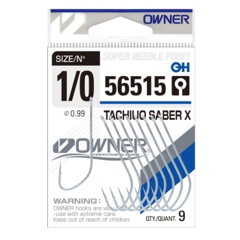 CARLIG OWNER 56515 TACHIUO SABER X TIN NO1/0, BUC/PAC 9 - Img 2