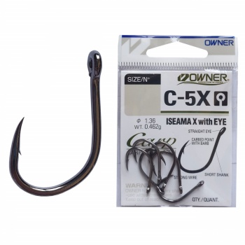 CARLIG OWNER C-5X NO.10 CARP ISEAMA X WITH EYE - Img 2