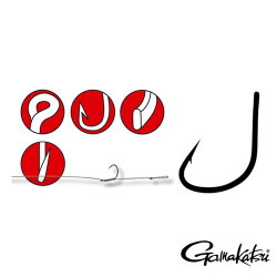 CARLIGE GAMAKATSU FORJATE G-CARP METHOD HOOK NR.6 10BUC/PL