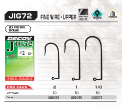 CARLIGE JIG DECOY PRO PACK JIG72 UPPER FINE WIRE NR.1/0