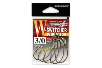 CARLIGE OFFSET DECOY WORM 104 W SWICHER LESTAT NR.3/0 0.9GR 5BUC/PLIC