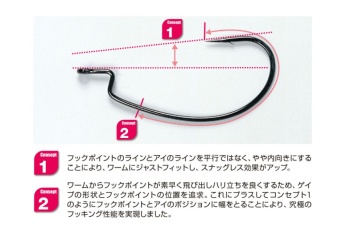 CARLIGE OFFSET DECOY WORM 17 KG NR.6 9BUC/PLIC - Img 3